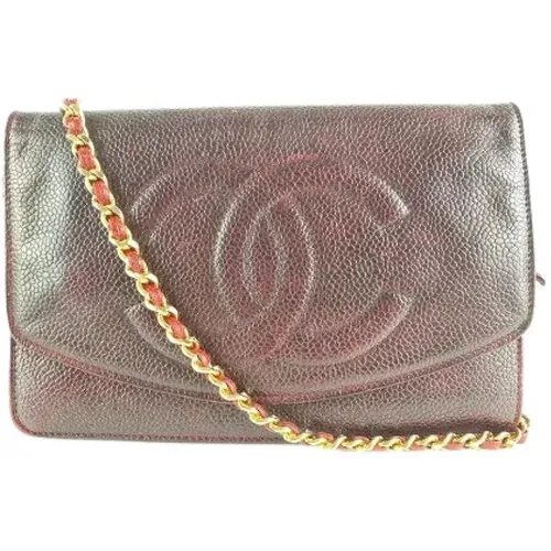 Canvas Wallets - Fashion-Forward Upgrade , female, Sizes: ONE SIZE - Chanel Vintage - Modalova