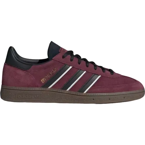 Handball Spezial Maroon Black Gum Limited Edition , male, Sizes: 10 2/3 UK, 2 2/3 UK, 6 2/3 UK, 5 1/3 UK, 14 UK, 7 1/3 UK, 2 UK, 4 UK, 10 UK, 12 2/3 U - Adidas - Modalova