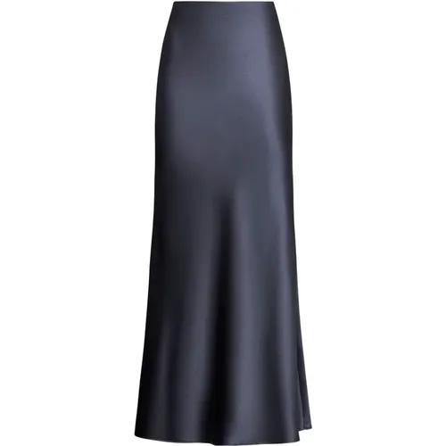 Anthracite Skirt, Stylish and Chic , female, Sizes: S, XS, M, L - Blanca Vita - Modalova