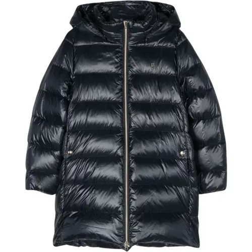 Gepolsterte Kinderjacke Schwarz - Herno - Modalova