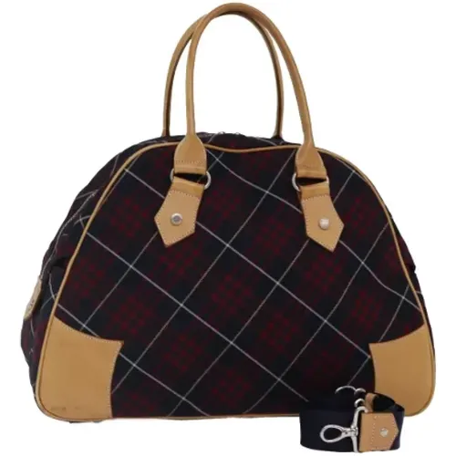 Pre-owned Nylon travel-bags , female, Sizes: ONE SIZE - Burberry Vintage - Modalova