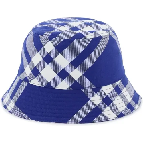 Check Bucket Hat , male, Sizes: S, M, L - Burberry - Modalova