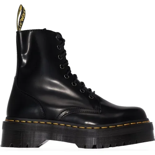 Klassische Lederstiefel , Damen, Größe: 36 EU - Dr. Martens - Modalova