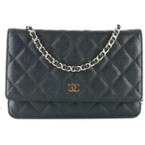 Pre-owned Leather wallets , female, Sizes: ONE SIZE - Chanel Vintage - Modalova