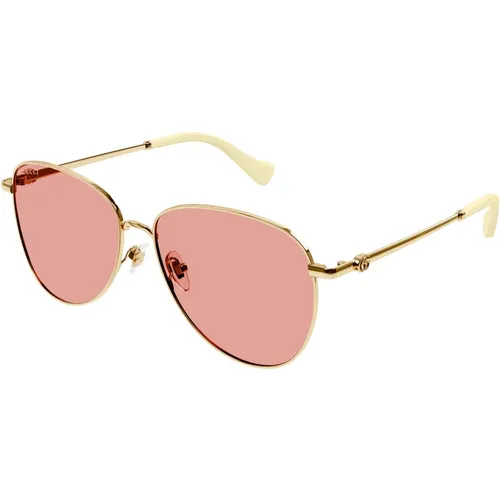 Stylish Sunglasses for Women , unisex, Sizes: 60 MM - Gucci - Modalova