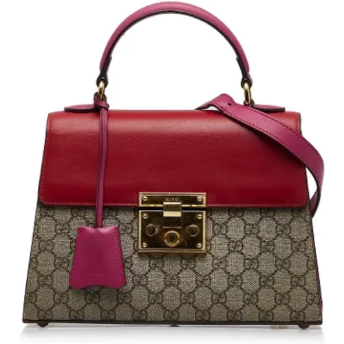 Pre-owned Leather handbags , female, Sizes: ONE SIZE - Gucci Vintage - Modalova