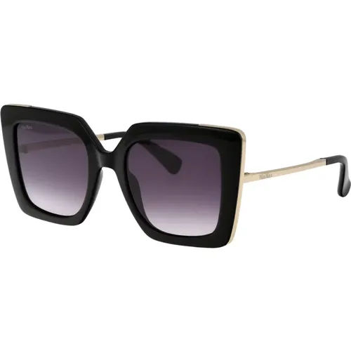 Stylische Sonnenbrille Design4 , Damen, Größe: 52 MM - Max Mara - Modalova