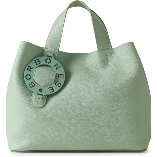 Schicke Shopper Handtasche , Damen, Größe: ONE Size - Borbonese - Modalova
