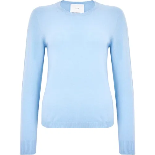 Hellblaue Pullover Kollektion , Damen, Größe: XS - Vanisé - Modalova