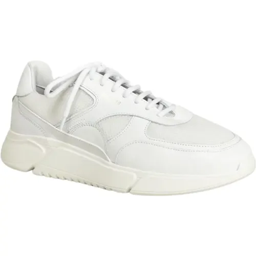 Weiße Leder Patchwork Sneakers , Damen, Größe: 36 EU - Axel Arigato - Modalova