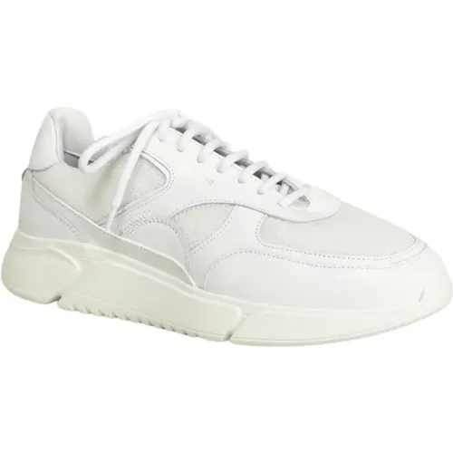 Weiße Leder Patchwork Sneakers , Damen, Größe: 40 EU - Axel Arigato - Modalova