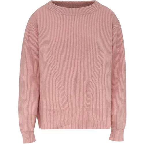 Luxuriöser Rosa Cashmere Top Malo - Malo - Modalova