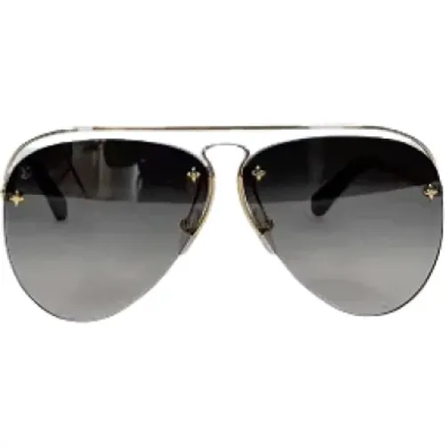 Pre-owned Glass sunglasses , female, Sizes: ONE SIZE - Louis Vuitton Vintage - Modalova