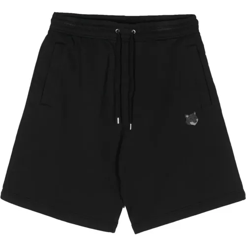 Cotton Jersey Shorts , male, Sizes: S, XL - Maison Kitsuné - Modalova