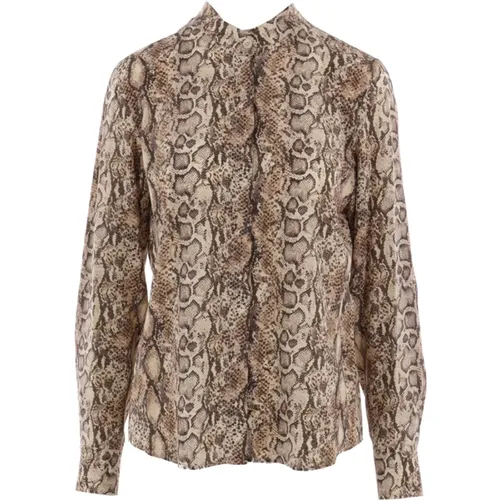 Python Print Seidenhemd , Damen, Größe: M - Isabel marant - Modalova