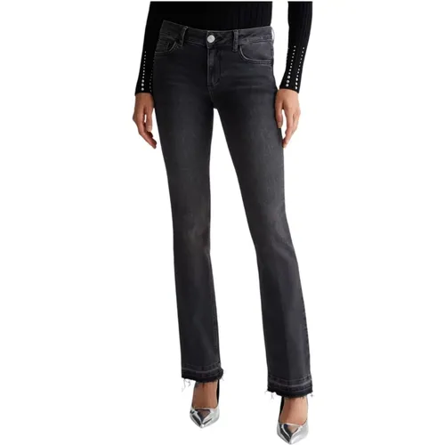 Denim Schwarz Küste Waschhose , Damen, Größe: W29 - Liu Jo - Modalova