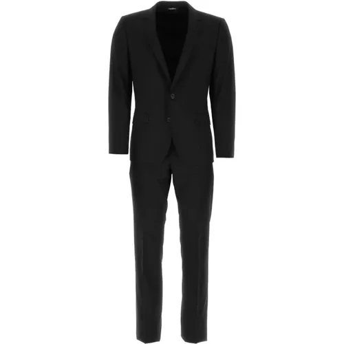 Stretch Wool Tuxedo Suit - Dolce & Gabbana - Modalova