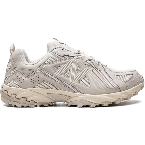 Gray 610T Sneakers, Logo Application, Rubber Sole , female, Sizes: 1 UK - New Balance - Modalova