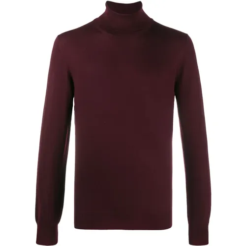 Wool Rollneck Sweater , male, Sizes: 3XL - Barba - Modalova