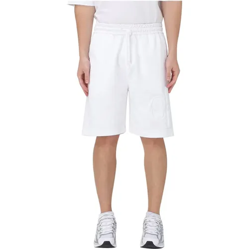 Weiße Bermuda-Shorts , Herren, Größe: M - Calvin Klein - Modalova