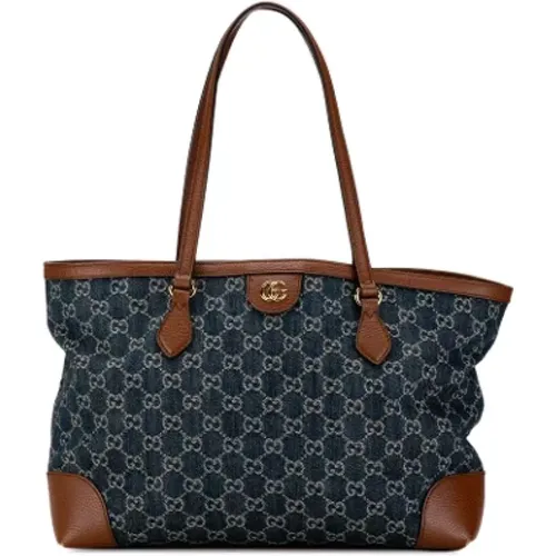 Pre-owned Denim totes , female, Sizes: ONE SIZE - Gucci Vintage - Modalova