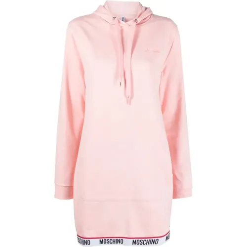 Hoodie , female, Sizes: L - Moschino - Modalova