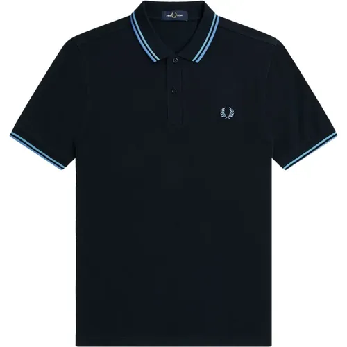 Slim Fit Twin Tipped Polo - Fred Perry - Modalova