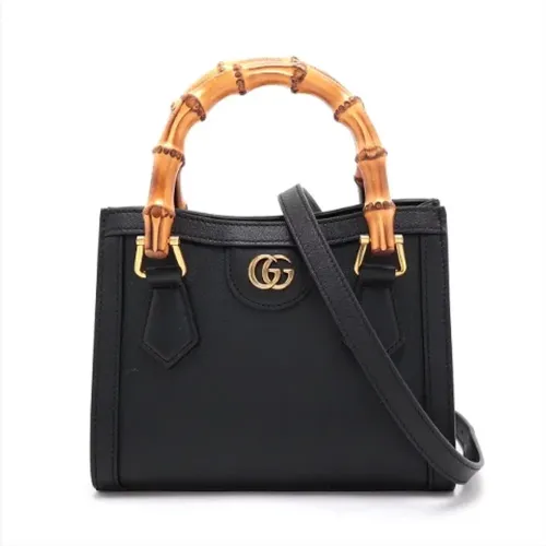 Pre-owned Leather handbags , female, Sizes: ONE SIZE - Gucci Vintage - Modalova