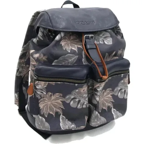 Pre-owned Coated canvas backpacks , female, Sizes: ONE SIZE - Coach Pre-owned - Modalova