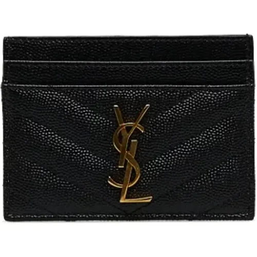 Pre-owned Leather wallets , female, Sizes: ONE SIZE - Yves Saint Laurent Vintage - Modalova