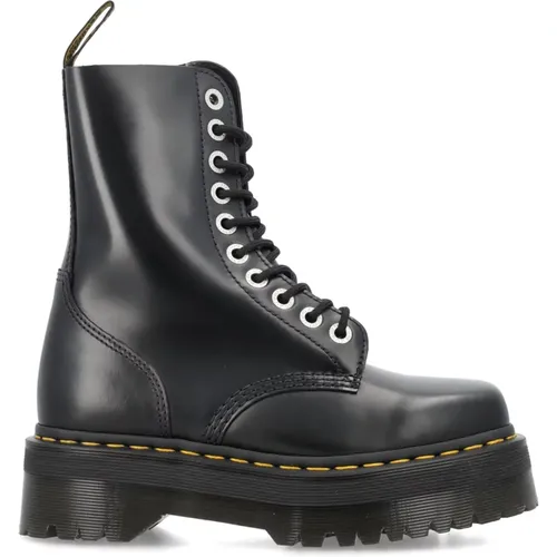 High Top Leather Boots , female, Sizes: 4 UK, 6 1/2 UK - Dr. Martens - Modalova