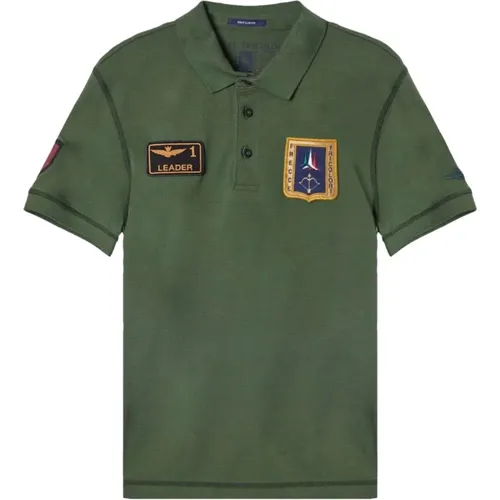 Polo Shirts , male, Sizes: S, M, L - aeronautica militare - Modalova