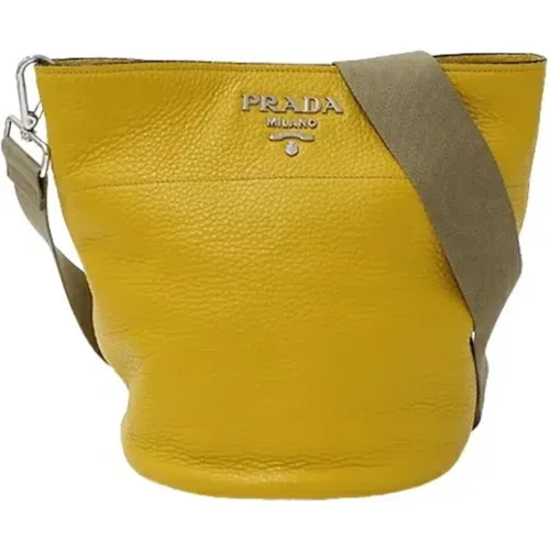 Pre-owned Leder schultertasche - Prada Vintage - Modalova