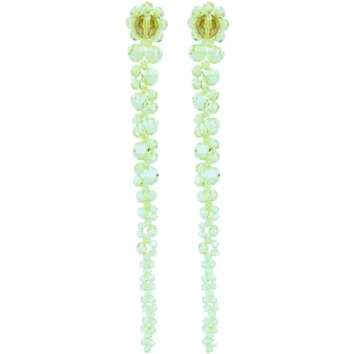 Mint Drip Earrings , female, Sizes: ONE SIZE - Simone Rocha - Modalova