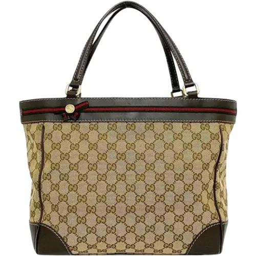 Pre-owned Leather Bag , female, Sizes: ONE SIZE - Gucci Vintage - Modalova