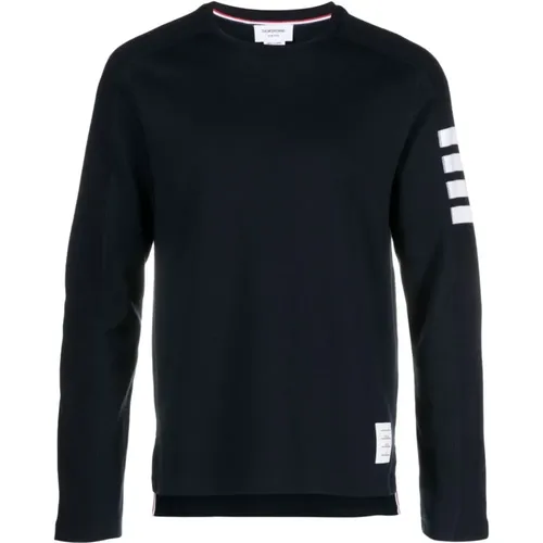 Sweater with 4-Bar Stripe , male, Sizes: XL, M, L - Thom Browne - Modalova