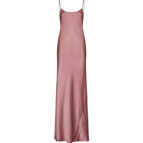 Peony Satin Camisole Dress , female, Sizes: XS, 2XS - Victoria Beckham - Modalova