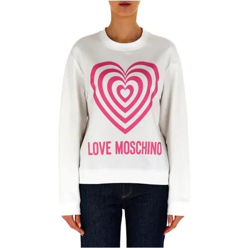 Pullover Kollektion , Damen, Größe: 2XS - Love Moschino - Modalova