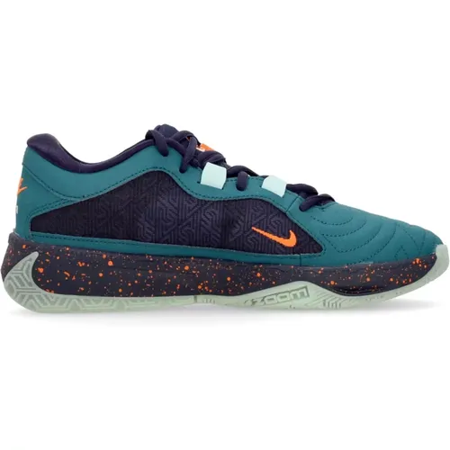 Zoom Freak 5 Basketballschuh Geode Teal , Herren, Größe: 42 1/2 EU - Nike - Modalova