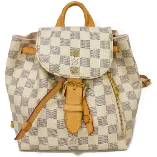 Pre-owned Canvas backpacks , female, Sizes: ONE SIZE - Louis Vuitton Vintage - Modalova