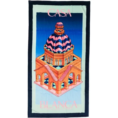 Beauty Of The World Towel , unisex, Sizes: ONE SIZE - Casablanca - Modalova