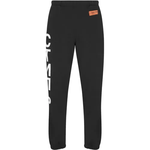 Ctnmb Logo Joggers Sweatpants Cotton , male, Sizes: L - Heron Preston - Modalova
