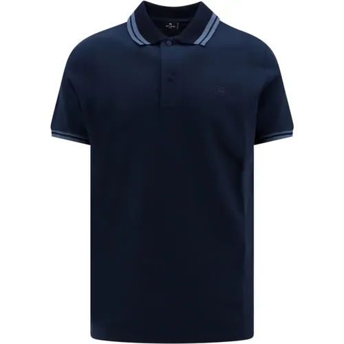 Polo Shirt with Pegaso Embroidery , male, Sizes: 3XL, L, 2XL, M - ETRO - Modalova