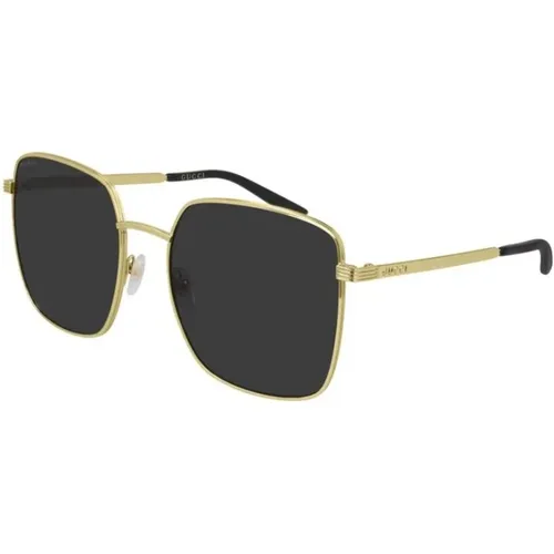 Stylish Sunglasses with Indeterminado Frame , unisex, Sizes: 57 MM - Gucci - Modalova