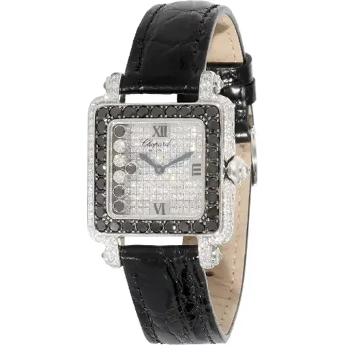 Pre-owned White Gold watches , female, Sizes: ONE SIZE - Chopard Pre-owned - Modalova