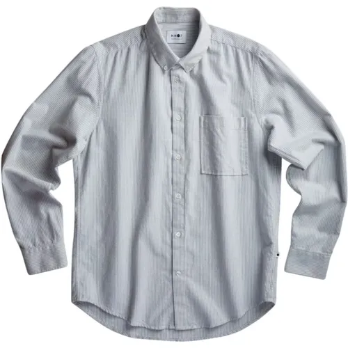 Long sleeve shirt , male, Sizes: S - Nn07 - Modalova