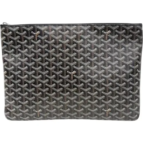 Pre-owned Coated canvas clutches , female, Sizes: ONE SIZE - Goyard Vintage - Modalova