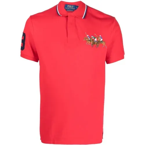 Short sleeve polo shirt , male, Sizes: M, XL, S, L, 2XL - Ralph Lauren - Modalova