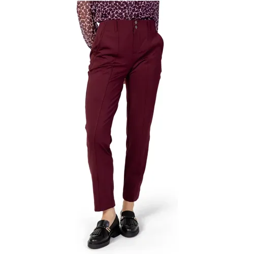 Bordeaux Plain Hose Vordertaschen - Street One - Modalova