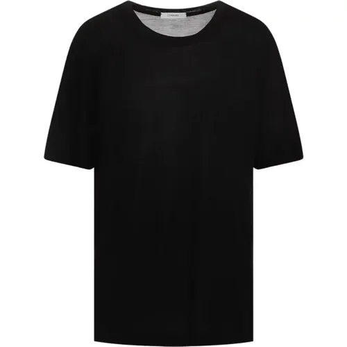 Silk Crew Neck T-shirt , male, Sizes: M, XL - Lemaire - Modalova